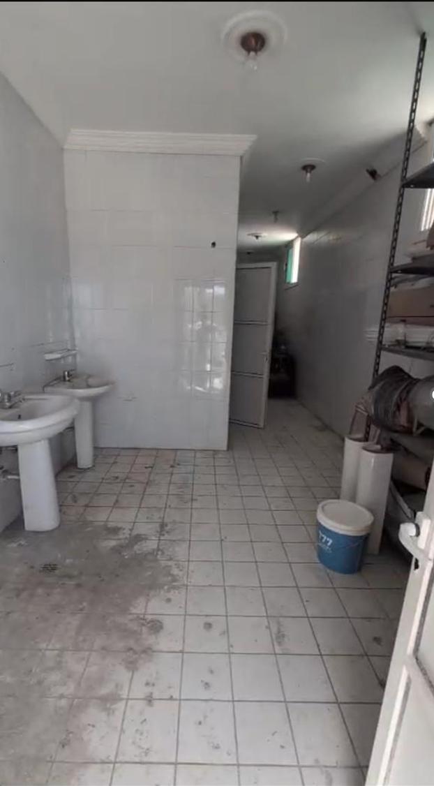 Restroom before renovation