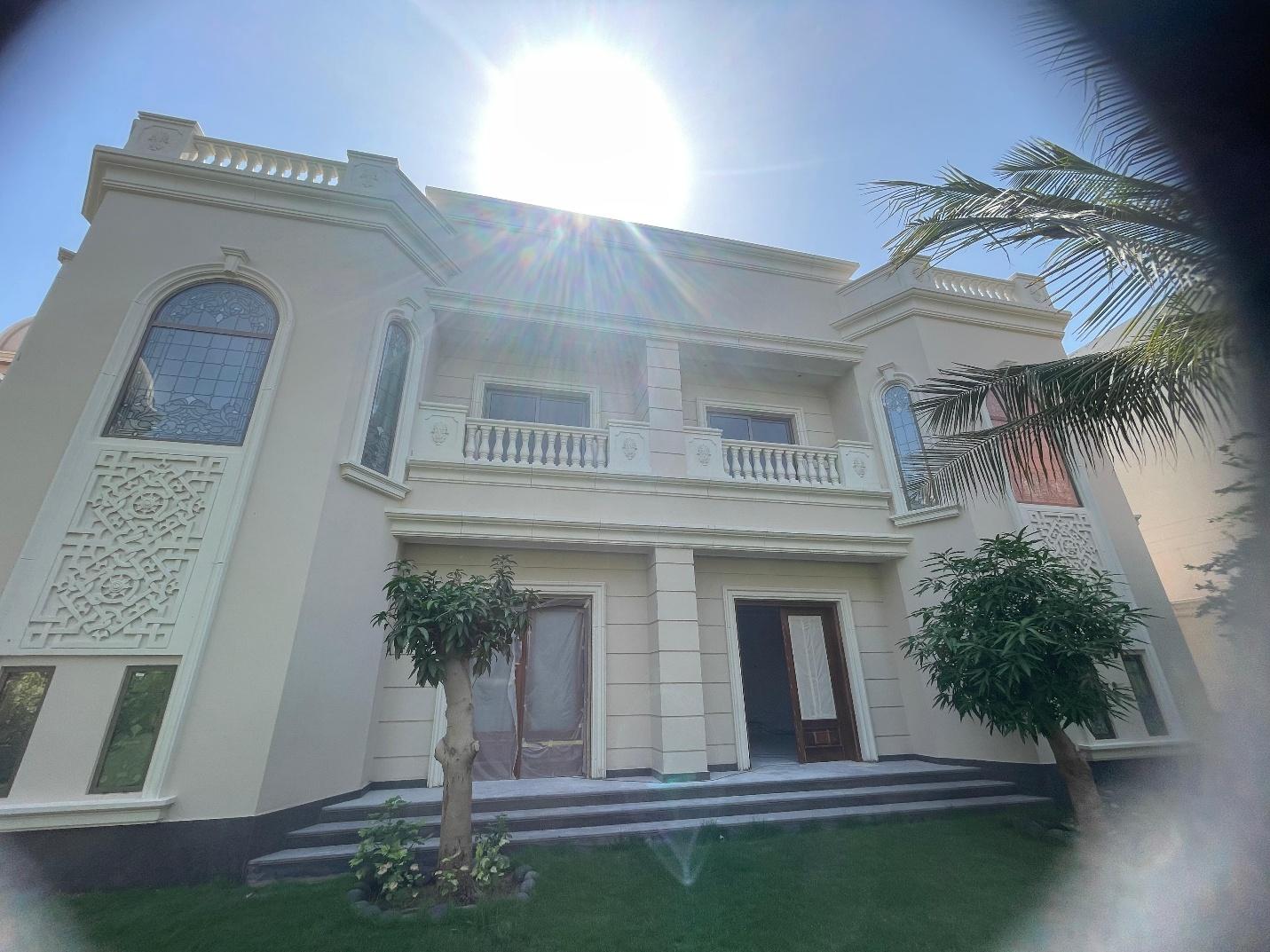 Villa exterior completed