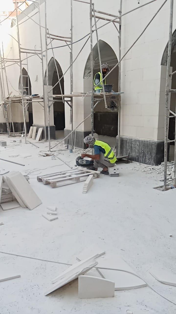 Mosque interior details